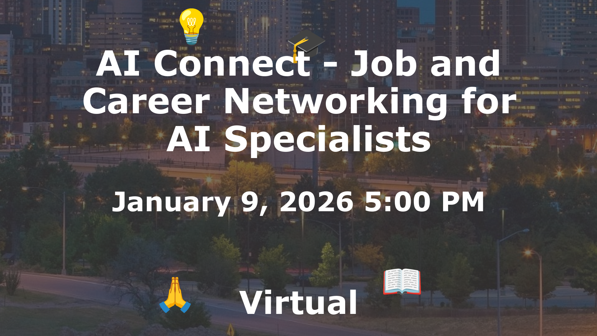 AI Connect - Job and Career Networking for AI Specialists event image